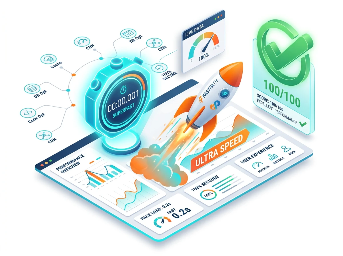 Website đạt điểm tốc độ tải trang Core Web Vitals tuyệt đối 100/100 trên Google PageSpeed